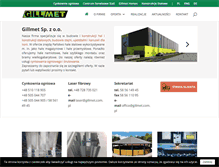 Tablet Screenshot of gillmet.com.pl